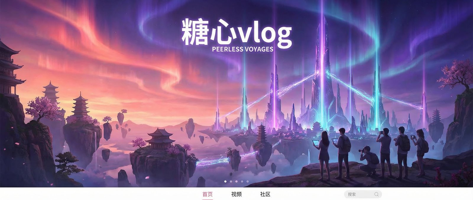 猎奇vlog影视传媒视频社区